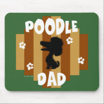 Poodle Dad Mousepad mousepads