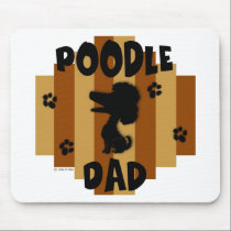 Poodle Dad Mousepad mousepads