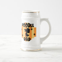 Poodle Dad Mug mugs