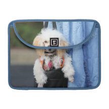 Poodle Day - Hanging Around on a Lazy Day MacBook Pro Sleeve
