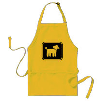 Poodle Design aprons by jennsdoodleworld Poodle Design aprons