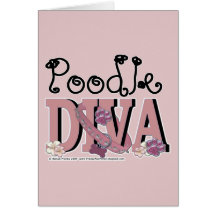 Poodle DIVA Card