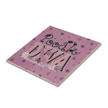 Poodle DIVA Ceramic Tiles