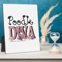 Poodle DIVA Display Plaques