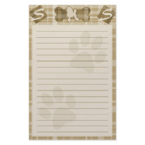 Poodle Dog Breed Stationery