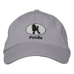 Poodle Embroidered Hat
