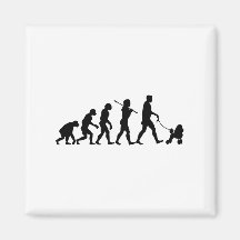 Poodle Fridge Magnet