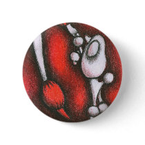 Poodle & Girl buttons