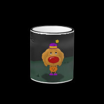 Poodle Halloween mugs