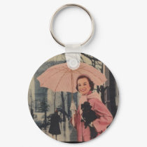 Poodle in Paris Keychain by tennisgirl40 Poodle in Paris Keychain