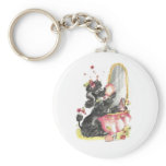 Poodle Keychain