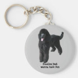 Poodle Keychain