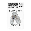 POODLE Love! postage by Joee3030 POODLE Love! postage
