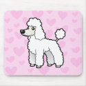Poodle Love (puppy cut) mousepad