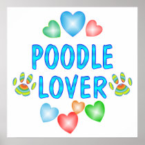 POODLE LOVER POSTERS