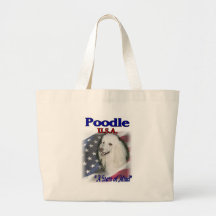 Poodle Lovers Gifts Tote Bags