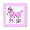 Poodle magnet