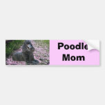 Poodle Mom Bumper Sticker