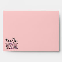 Poodle MOM Envelope