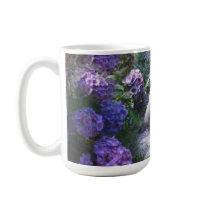 Poodle Mom Hydrangea Mug