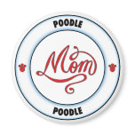 POODLE mom Refrigerator Magnets