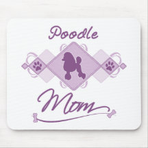 Poodle Mom Mousepads