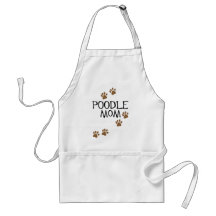 Poodle Mom t-shirts & gifts Aprons