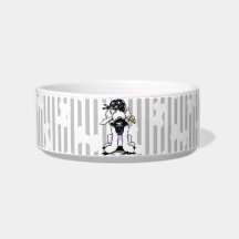 Poodle Pirate Pet Water Bowls
