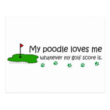 Poodle Post Cards