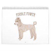 Poodle Power Calendar by doggiedays Poodle Power Calendar