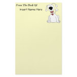 Poodle Power Stationery Paper
