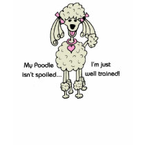 Poodle Shirt by Tinibaybeez Poodle Shirt