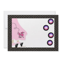 Poodle Skirt Invitation by RetroWhimsyDesigns Poodle Skirt Invitation