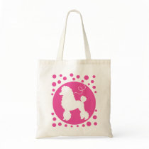 Poodle Skirt Tote Bag