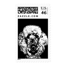 Poodle Stamp