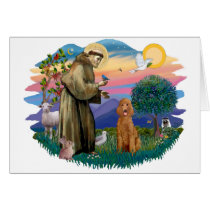 Poodle (Standard Apricot) cards