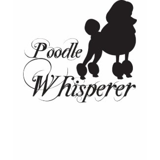 Poodle T shirt shirt
