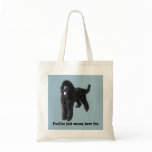Poodle Tote Bag