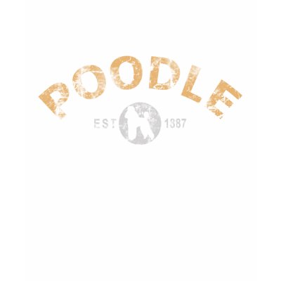 Poodle T Shirt by RayBarnsbury