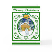 Poodle Vintage Christmas cards by freespiritdesigns Poodle Vintage Christmas cards