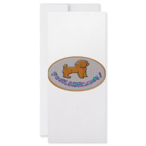Poodlerific design rack cards by poodlerific Poodlerific design rack cards