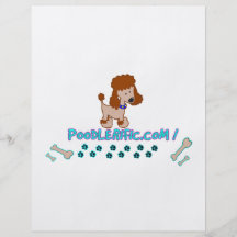 Poodlerific Doggy Goodness !! Personalized Flyer