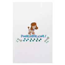 Poodlerific Doggy Goodness !! stationery