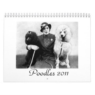Poodles: 2011 Calendar Poodles: 2011 Calendar