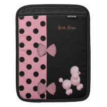 Poodles And Bows ipad sleeves