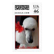 Poodles have style! stamps