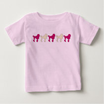 Poodles On Parade t-shirts by JaZilla Poodles On Parade t-shirts