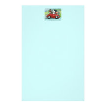 Poodles Vintage Convertible Scripture Stationery