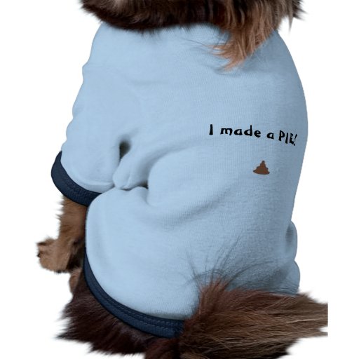 Pooed un poco camiseta de perrito