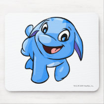 Poogle Blue mousepads by neopets Poogle Blue mousepads